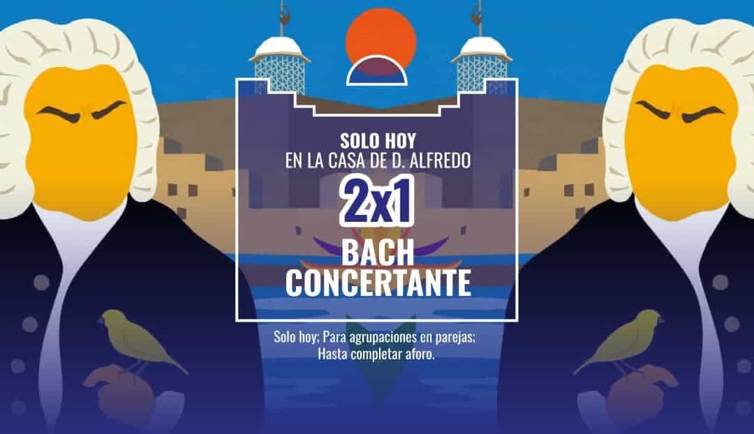 Imagen noticia - Disfruta de nuestra promoción 2x1 para Bach Concertante