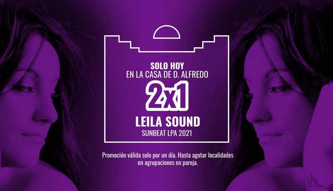 Imagen noticia - Especial Día de la Mujer: promoción 2x1 para Leila Sound