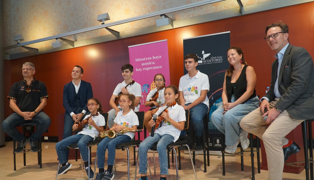 Imagen noticia - Barrios Orquestados arranca su gira de conciertos benéficos en el Auditorio Alfredo Kraus