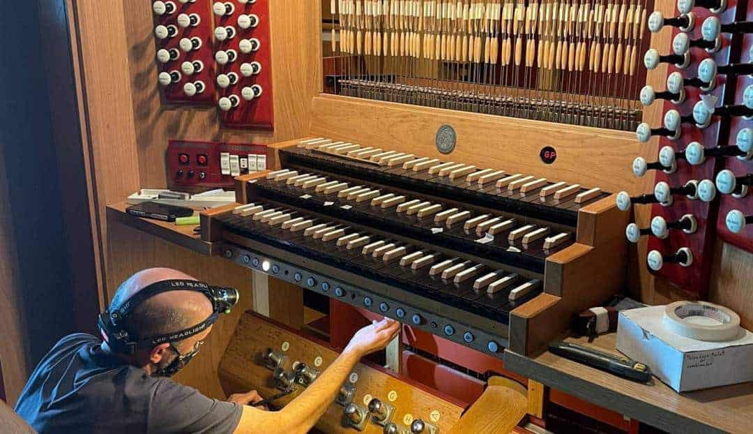 Puesta a punto del órgano del Auditorio