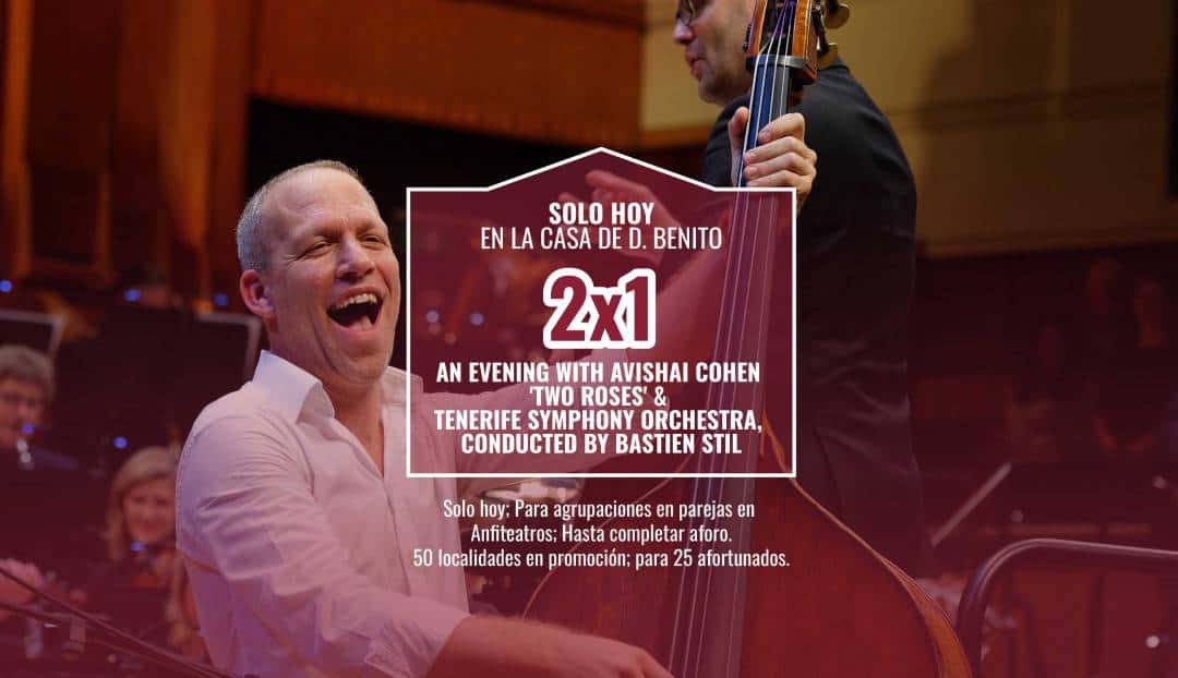 Imagen noticia - Avishai Cohen y la Orquesta Sinfónica de Tenerife, promoción 2x1