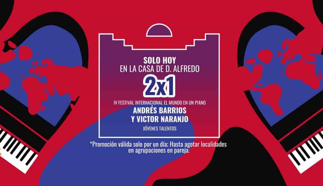 Imagen noticia - Festival de piano: oferta 2x1 para el concierto de Jóvenes Talentos