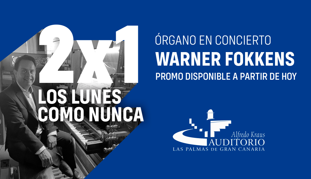 Imagen noticia - Promoción 2x1 para el concierto del organista Warner Fokkens