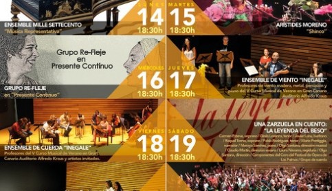 Imagen noticia - Este verano 180 niños se forman en la escuela de música del Auditorio Alfredo Kraus