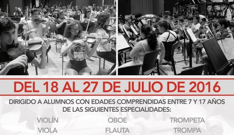 Imagen noticia - El Curso Musical de Verano en Gran Canaria Inegale – Auditorio Alfredo Kraus abre el plazo de inscripción para la edición 2016