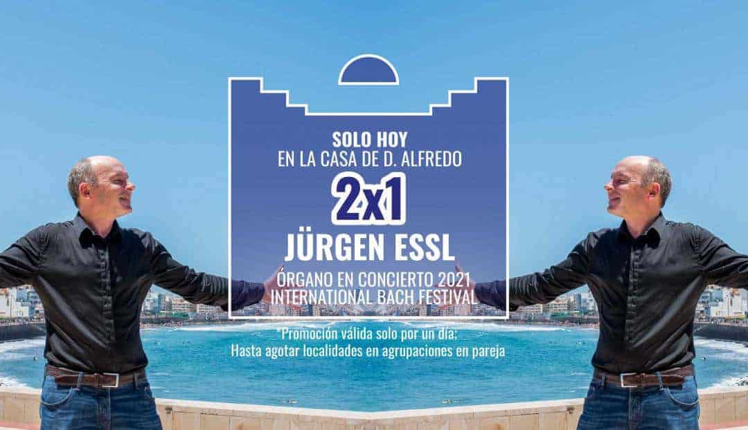 Imagen noticia - Hoy, promoción 2x1 para el concierto de Jürgen Essl