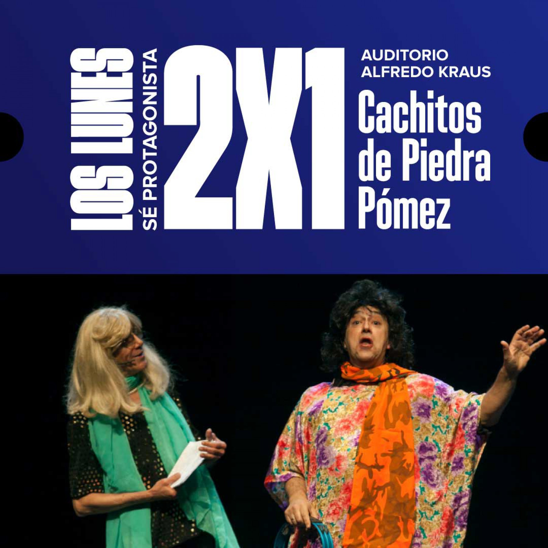 🎟️ Promo 2x1 para ver Cachitos de Piedra Pómez 🎟️