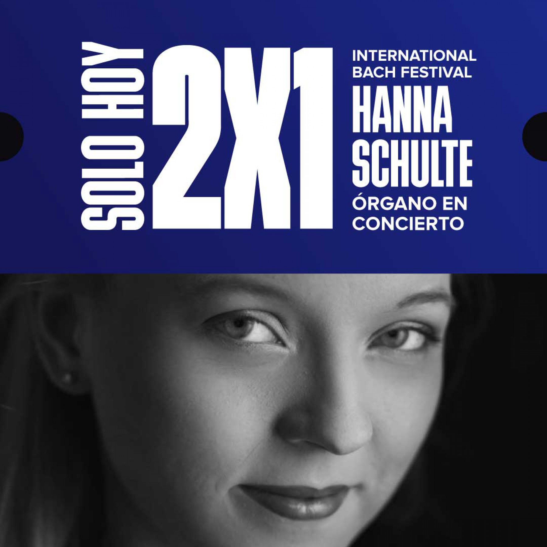 🎟️ ¡Solo hoy! PROMO 2x1 para escuchar a Hanna Schulte