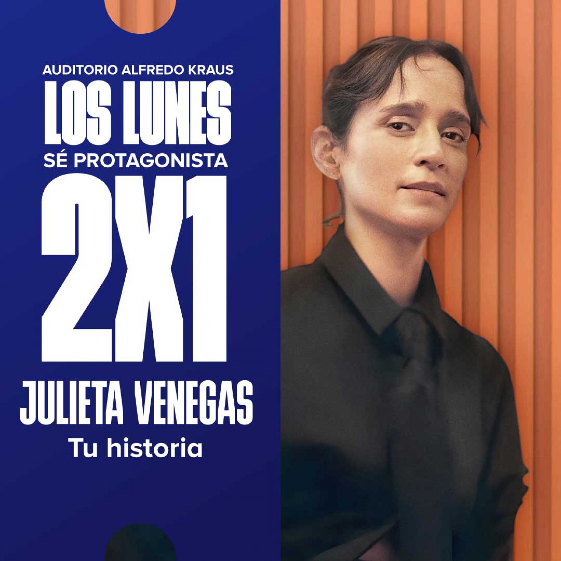 🎟️ ¡Promo 2x1! Julieta Venegas 'Tu historia'