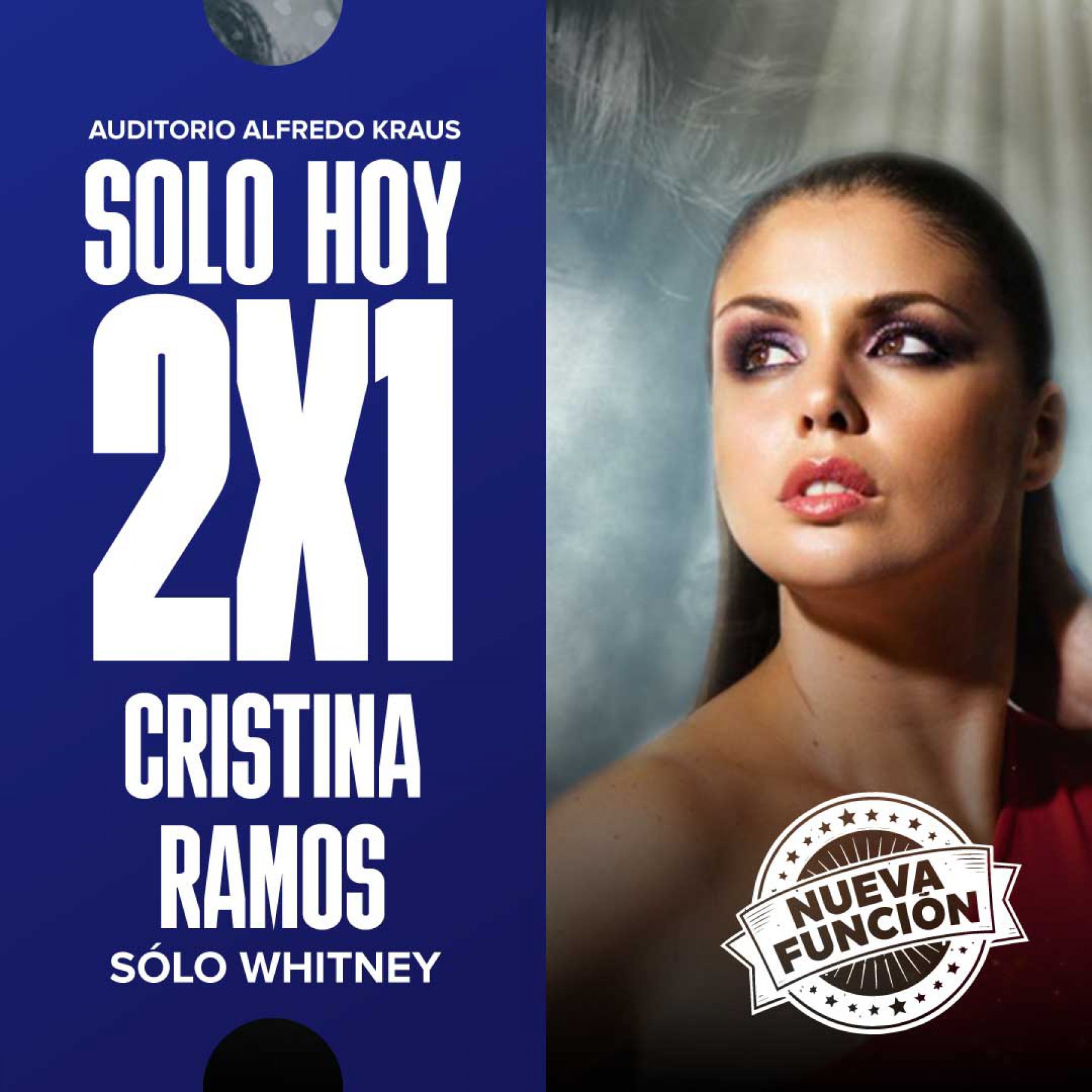 🎤 ¡2x1 de lanzamiento para la nueva función de Cristina Ramos!