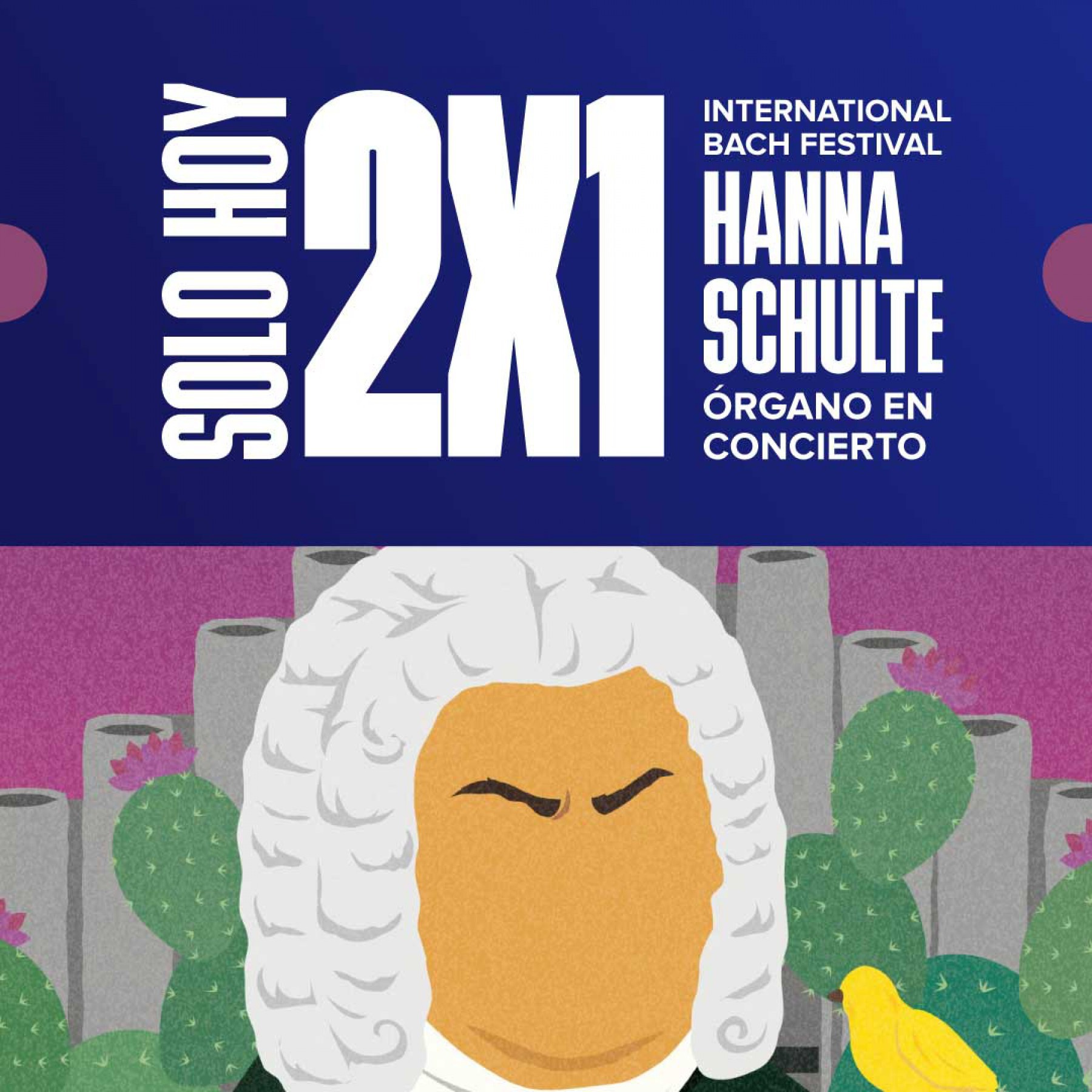 🎟️ ¡Solo hoy! PROMO 2x1 para escuchar a Hanna Schulte