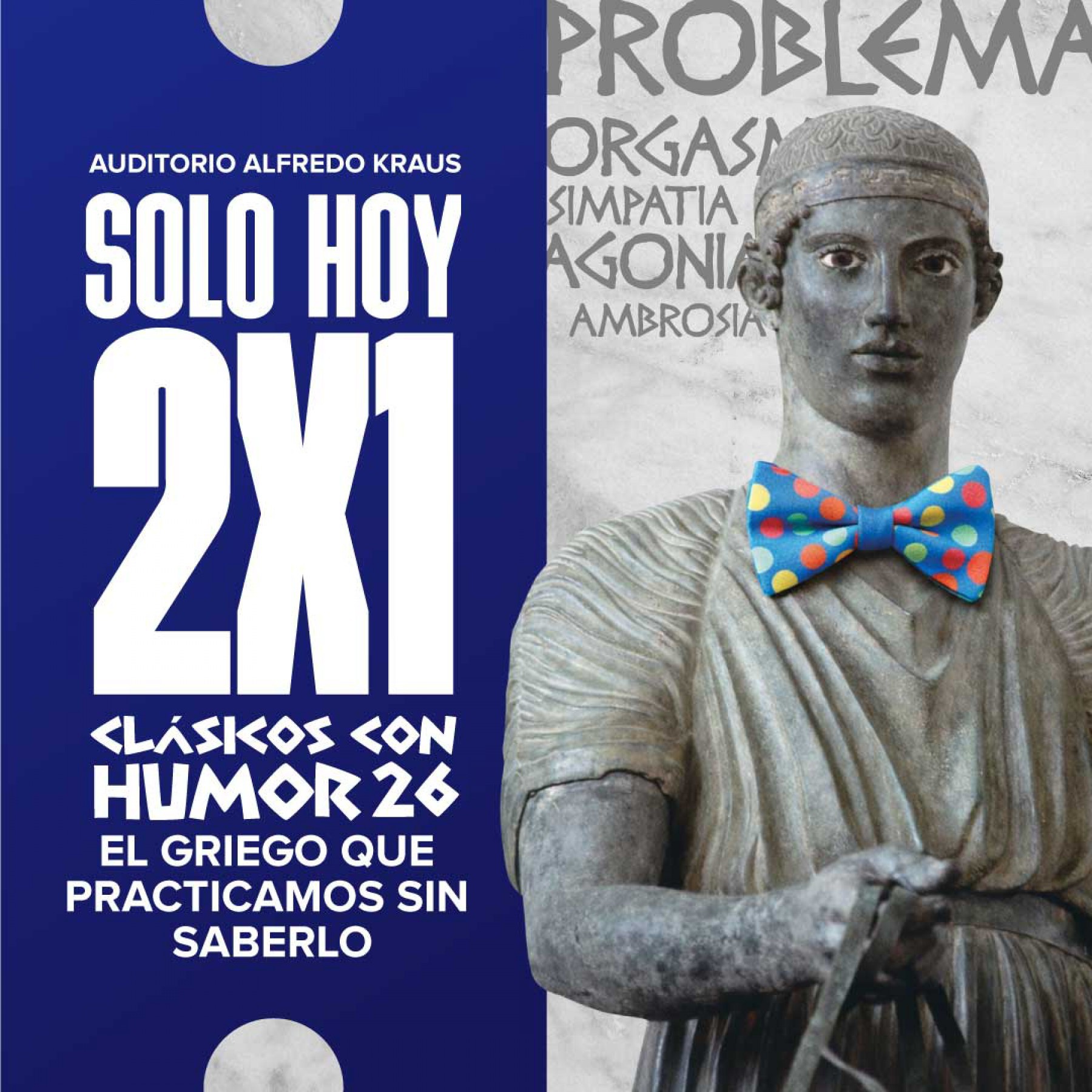 ¡Hablas griego y no lo sabías! ¡2x1 SOLO HOY! 🏛️